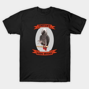 Birdie Brigade African Grey Parrot T-Shirt